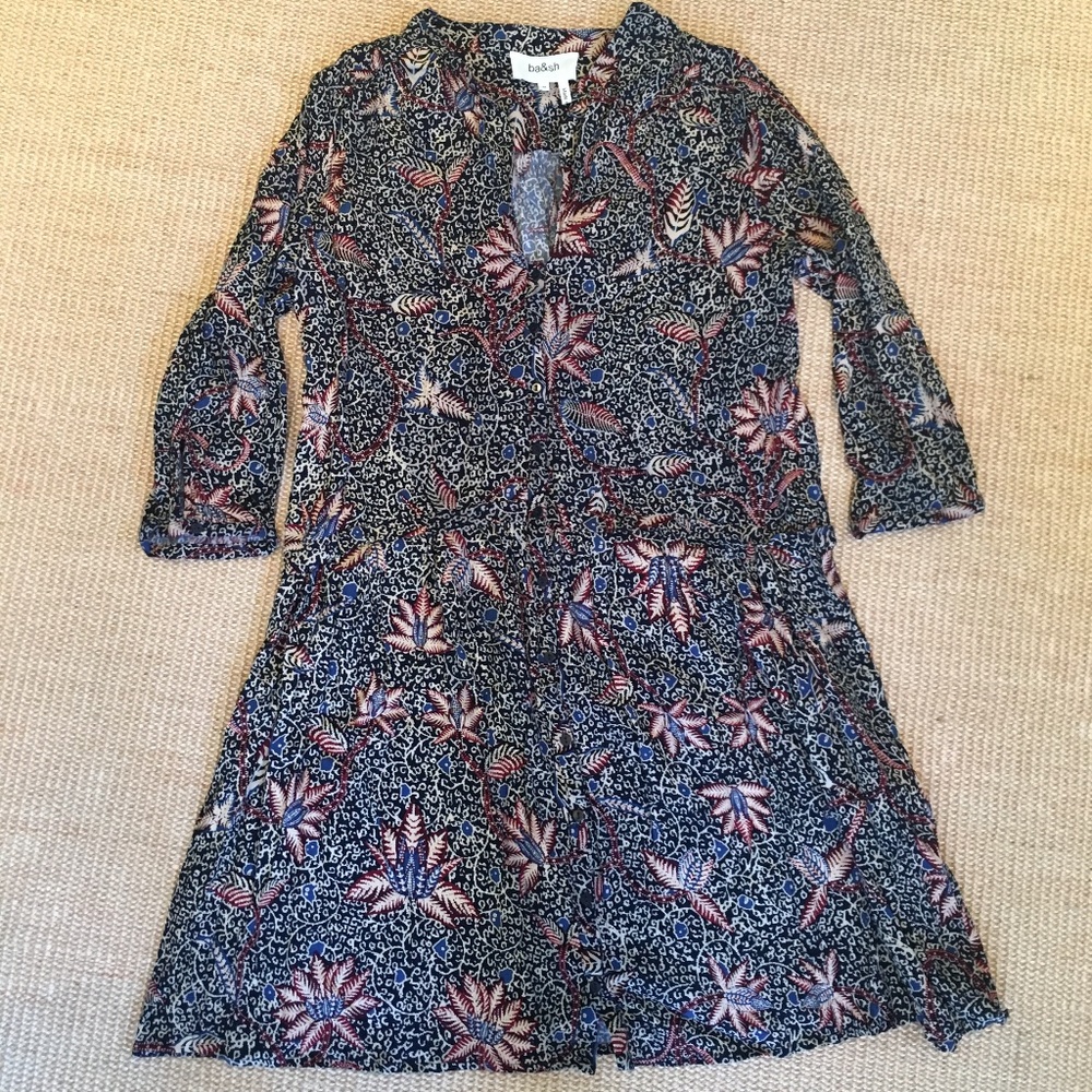 ba&sh Multicolor Patterned Mini Dress - Picture 2 of 6
